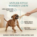 Antler-Style Wooden Chew