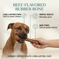 Beef-Flavored Rubber Bone