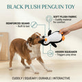Black Plush Penguin Toy