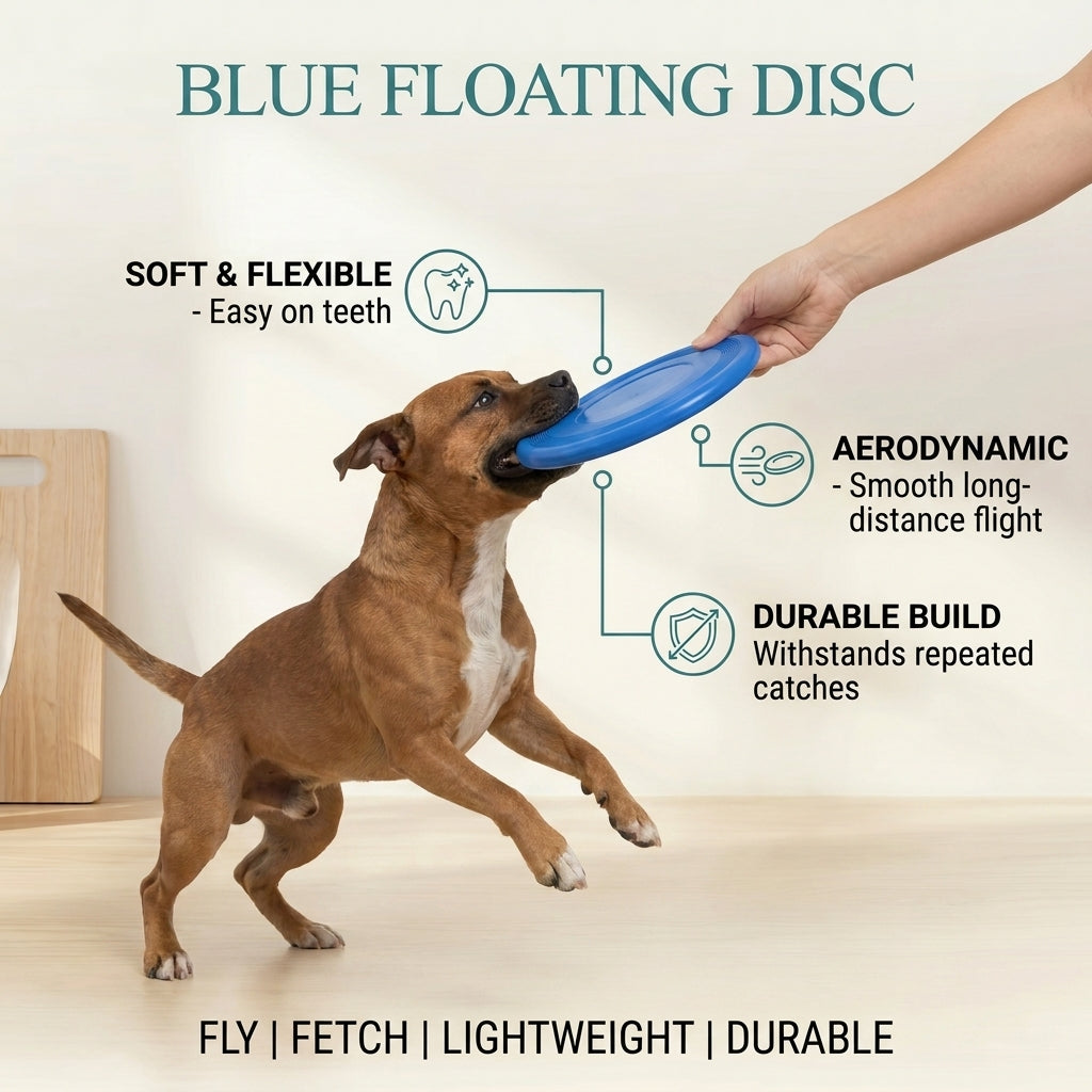 Blue Floating Disc