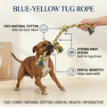 Blue-Yellow Tug Rope