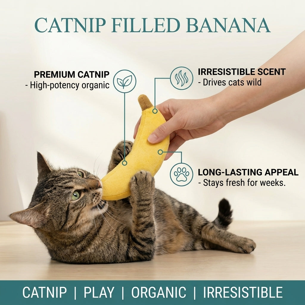 Catnip Filled Banana