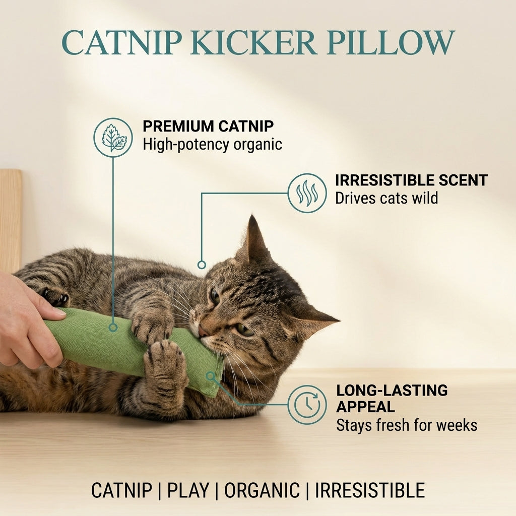 Catnip Kicker Pillow