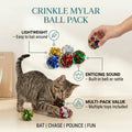 Crinkle Mylar Ball Pack
