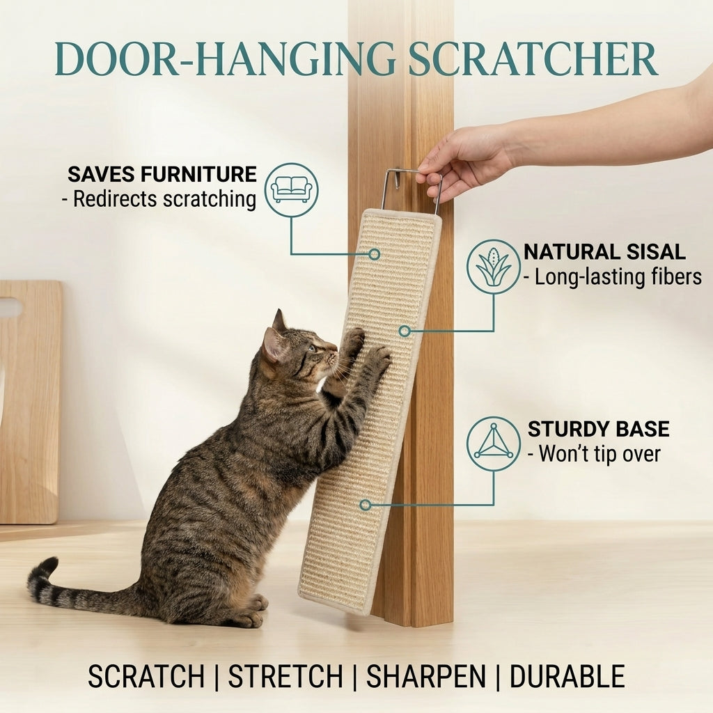 Door-Hanging Scratcher