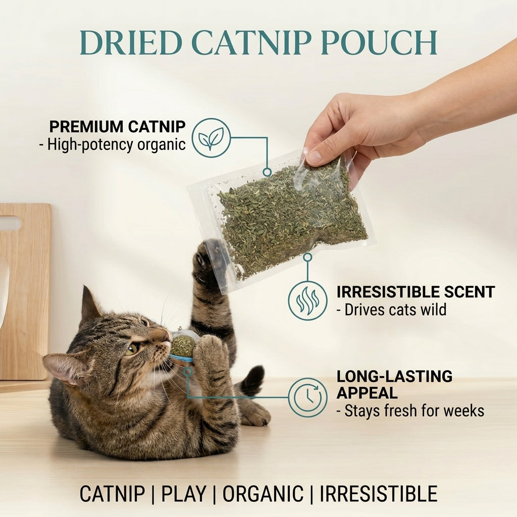 Dried Catnip Pouch