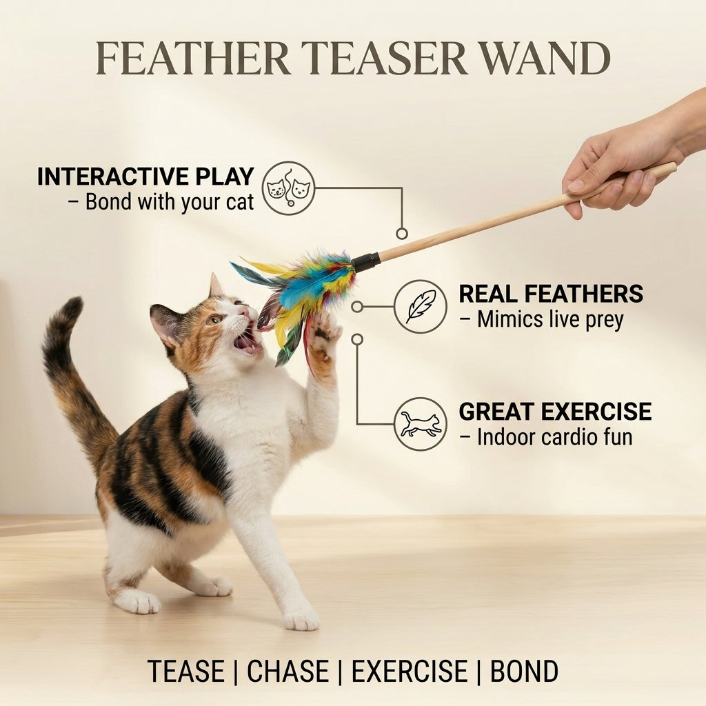 Feather Teaser Wand
