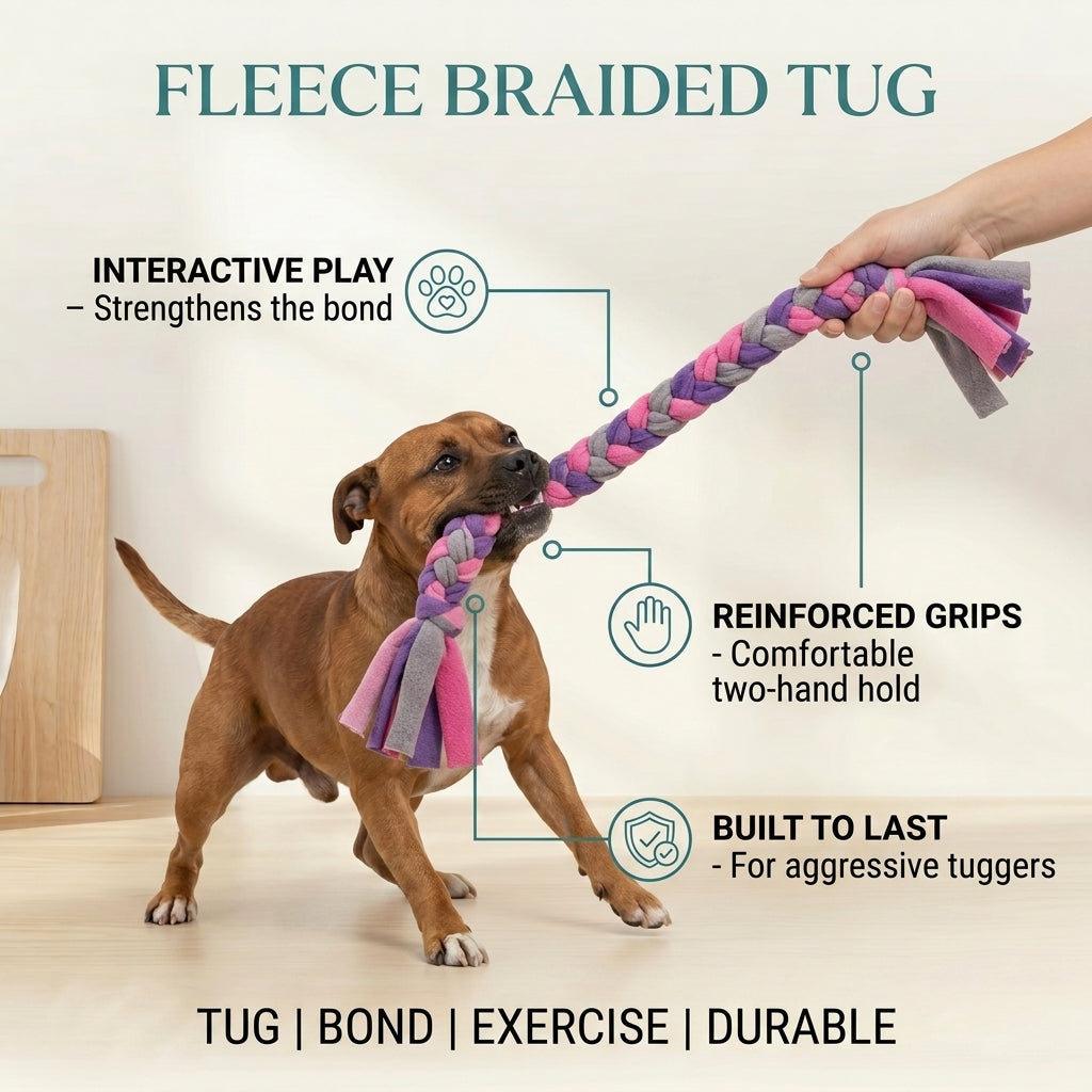 Fleece Braided Tug
