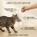 Grey Plush Mouse