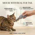 Mouse with Real Fur Tail