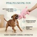 Pink Plush Pig Toy
