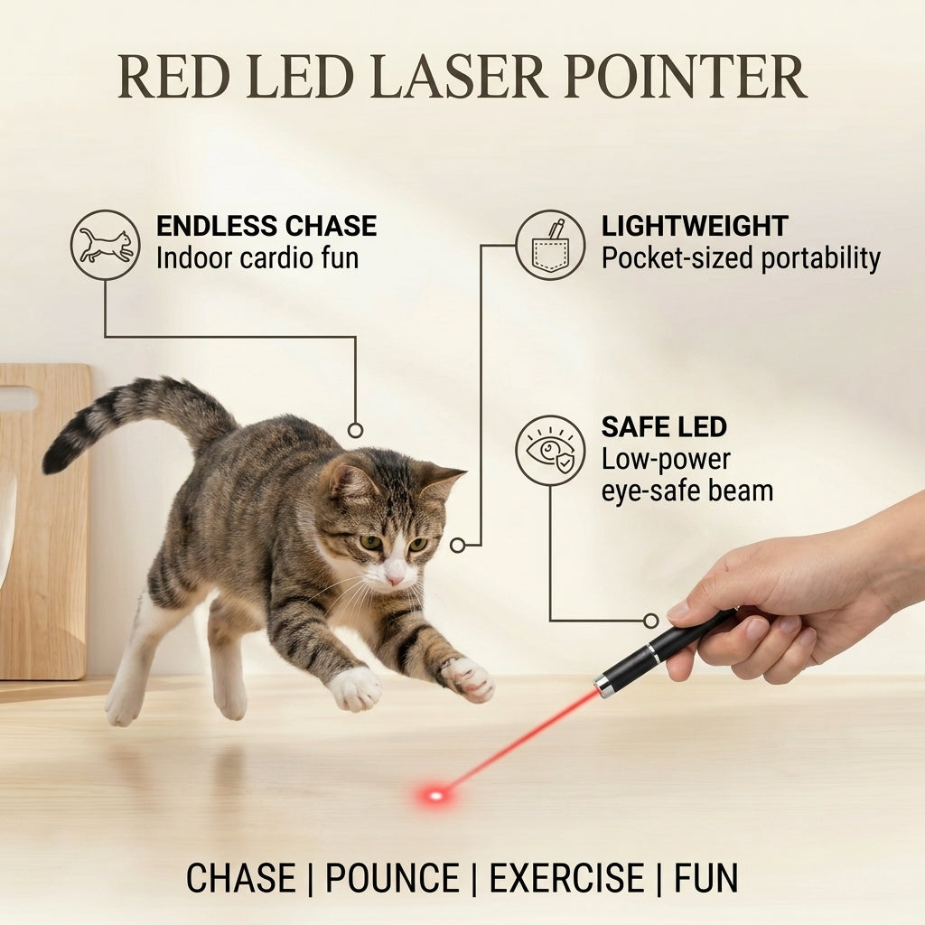 Red LED Laser Pointer
