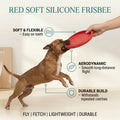 Red Soft Silicone Frisbee