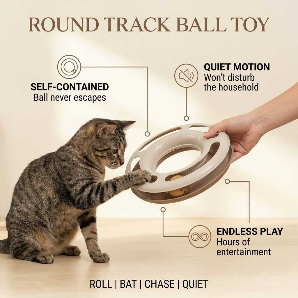 Round Track Ball Toy