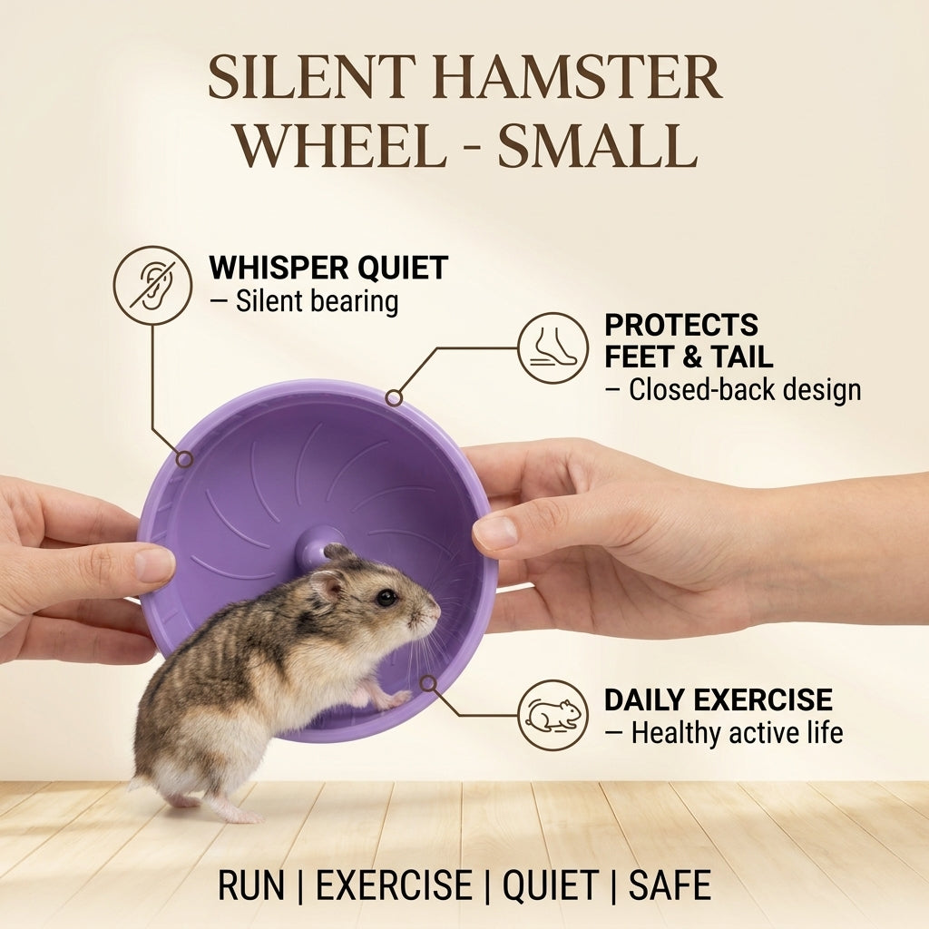 Silent Hamster Wheel - Small