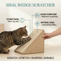Sisal Wedge Scratcher