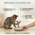 Spinning Feather Toy
