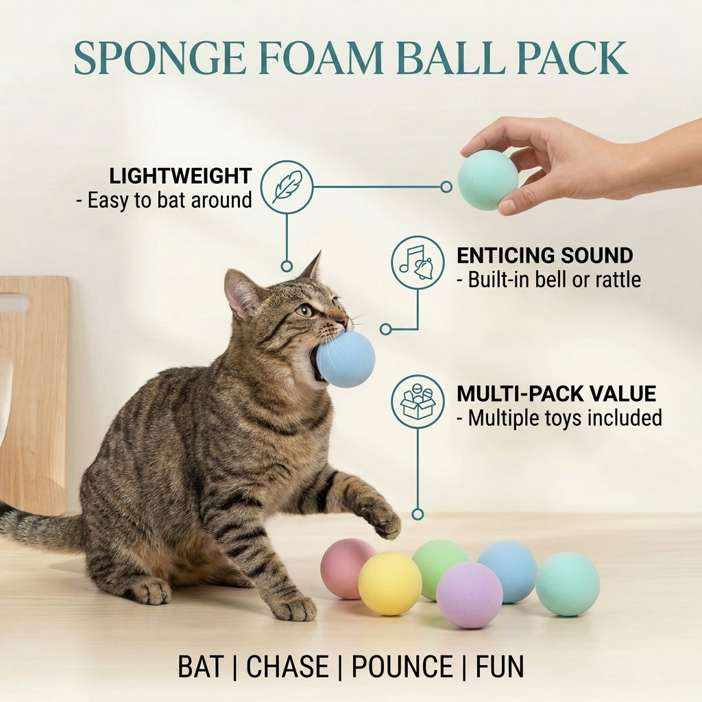 Sponge Foam Ball Pack