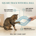 Square Track with Bell Ball