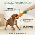 Squeaky Plush Carrot