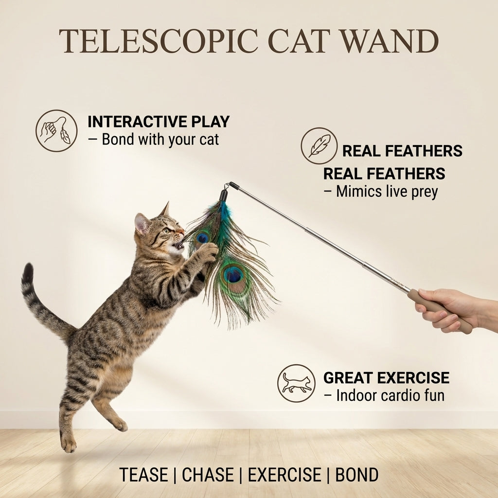 Telescopic Cat Wand