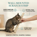 Wall-Mounted Scratch Strip