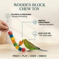 Wooden Block Chew Toy