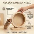 Wooden Hamster Wheel