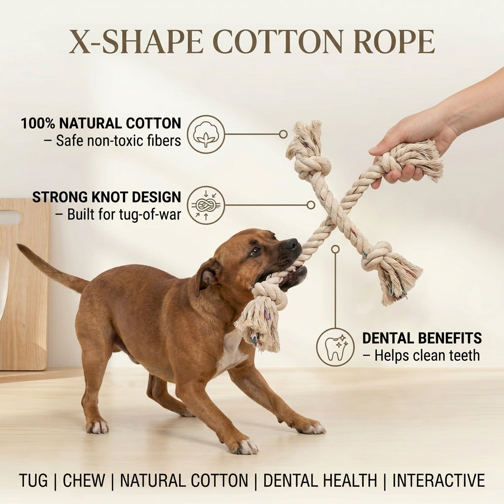 X-Shape Cotton Rope